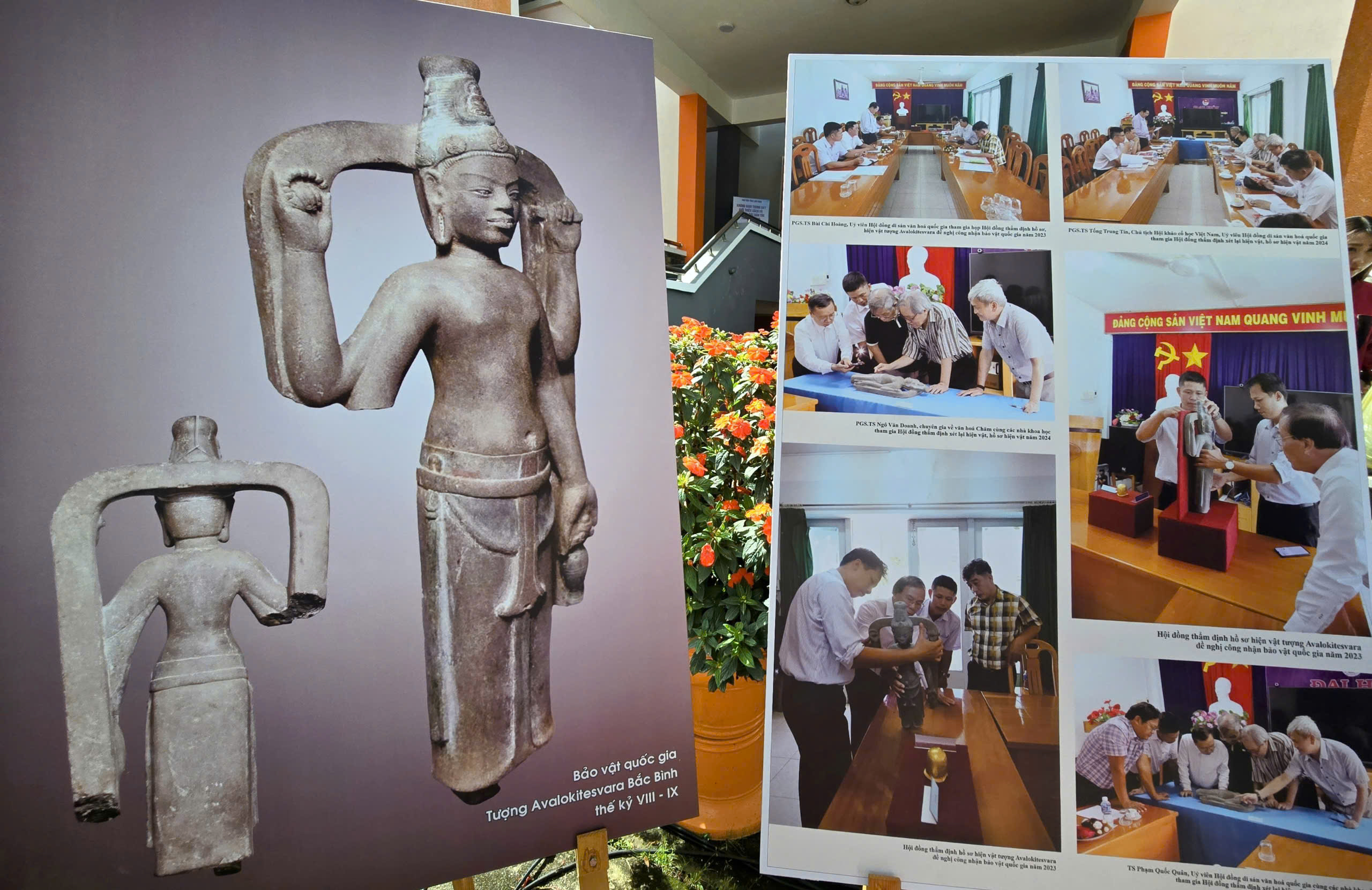 Cận cảnh bảo vật quốc gia - Tượng Avalokitesvara Bắc Bình - Ảnh 4.