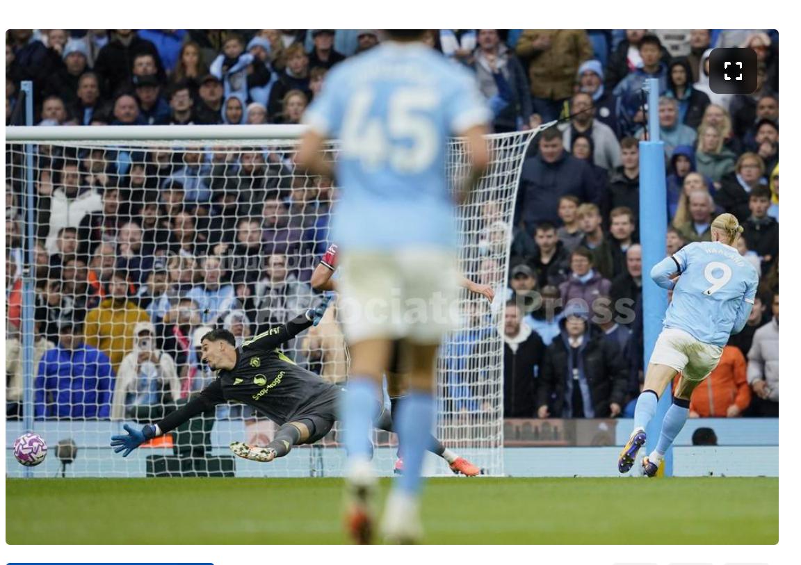 Haaland ghi 2 b&agrave;n, Man City nhấn ch&igrave;m Man United - Ảnh 3.