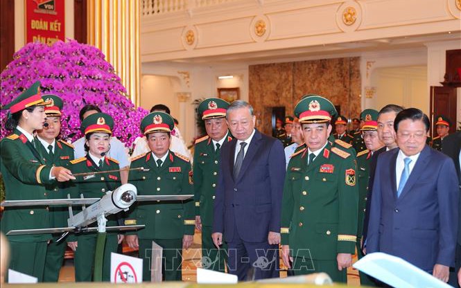 Tổng Bí thư: Dành nhiều nguồn lực cho đầu tư phát triển Công nghiệp Quốc phòng
