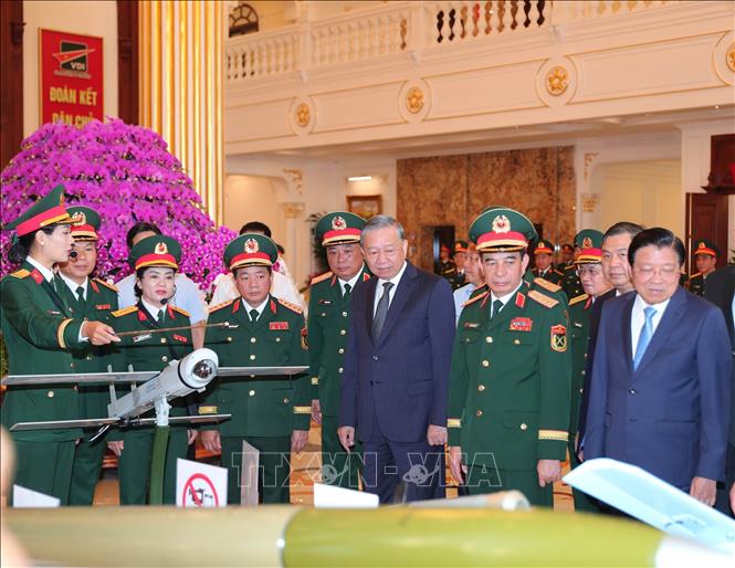 Tổng Bí thư: Dành nhiều nguồn lực cho đầu tư phát triển Công nghiệp Quốc phòng- Ảnh 1.