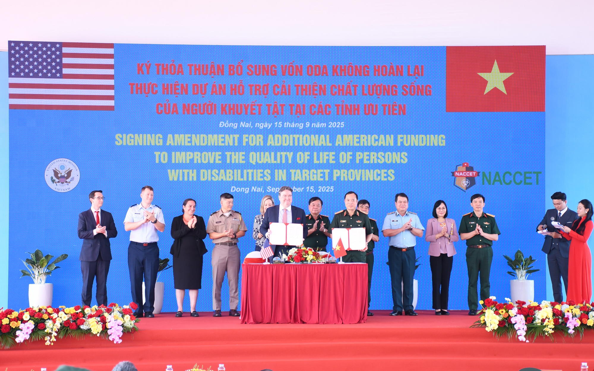 Bàn giao 6 ha đất sạch dioxin tại sân bay Biên Hòa