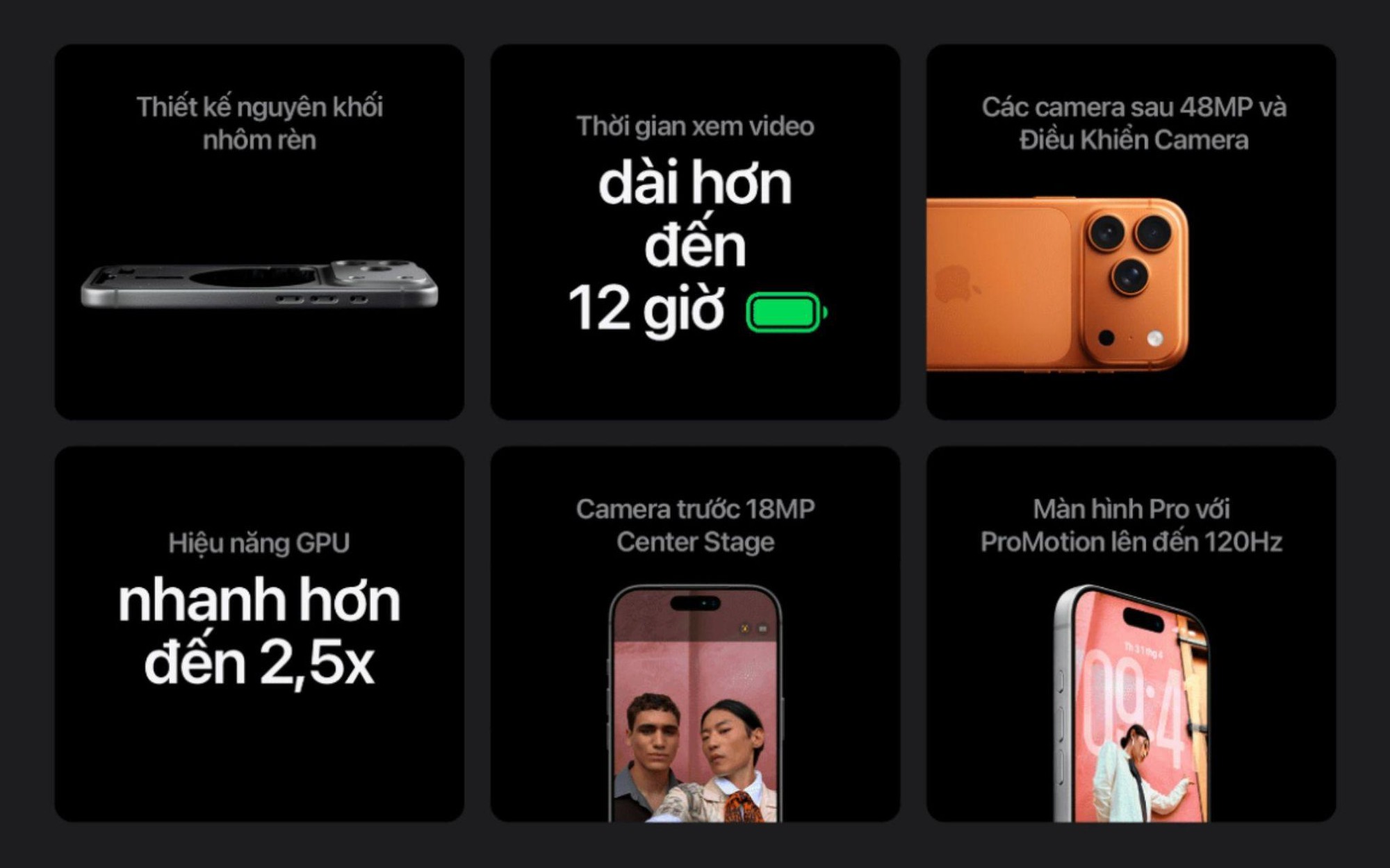 iPhone 17 Pro Max: Camera zoom 8x, hiệu năng đột phá