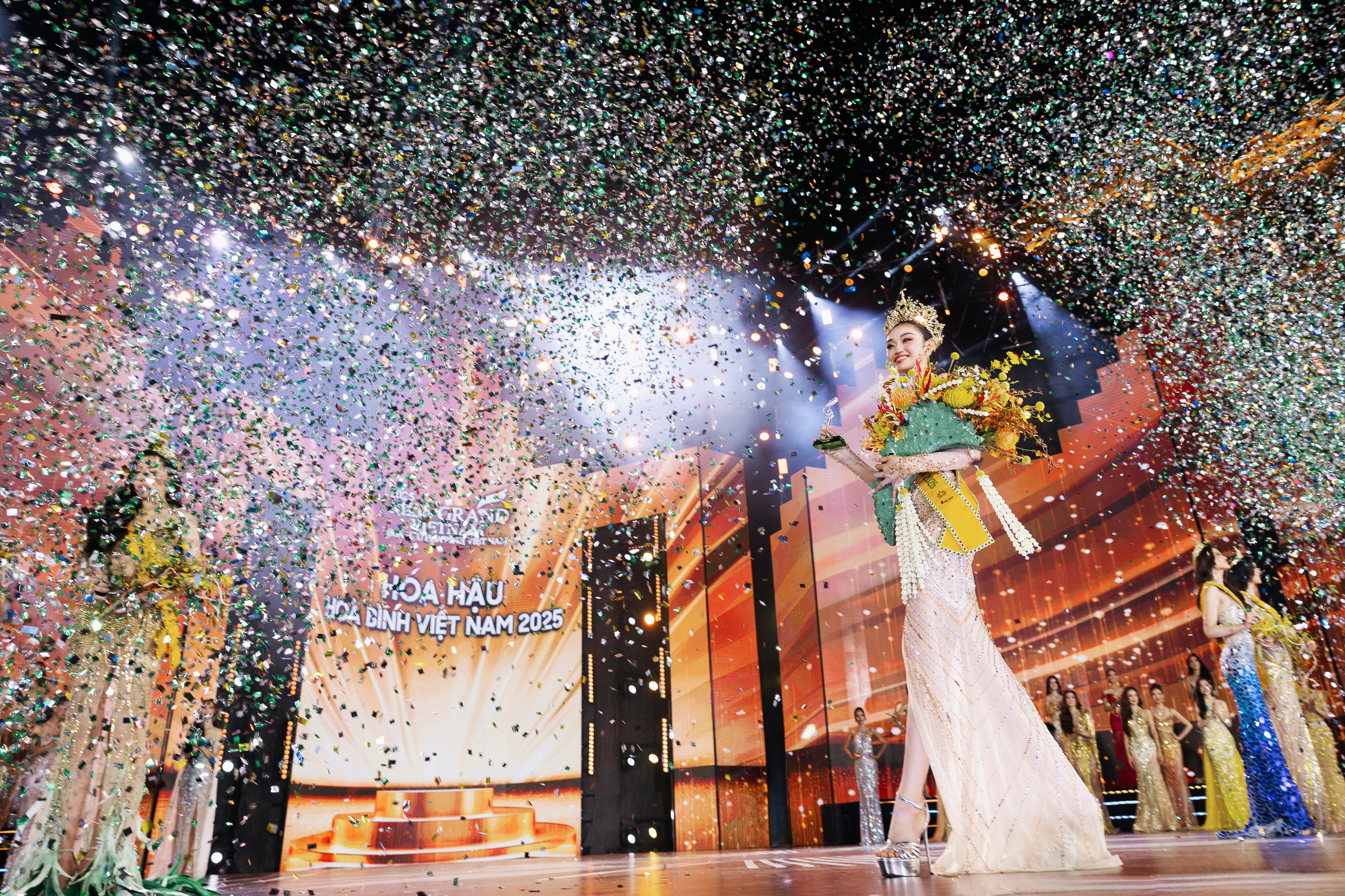 Cảnh tượng chưa từng c&oacute; ở Miss Grand Vietnam 2025   - Ảnh 1.
