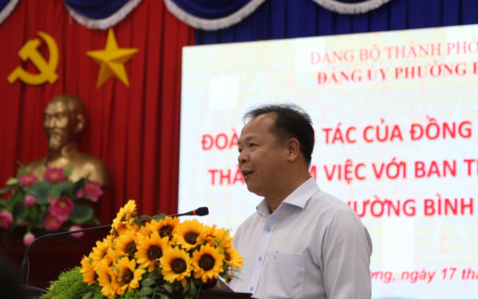 Bí thư phường Bình Dương lo về tác động khi di dời trung tâm hành chính
