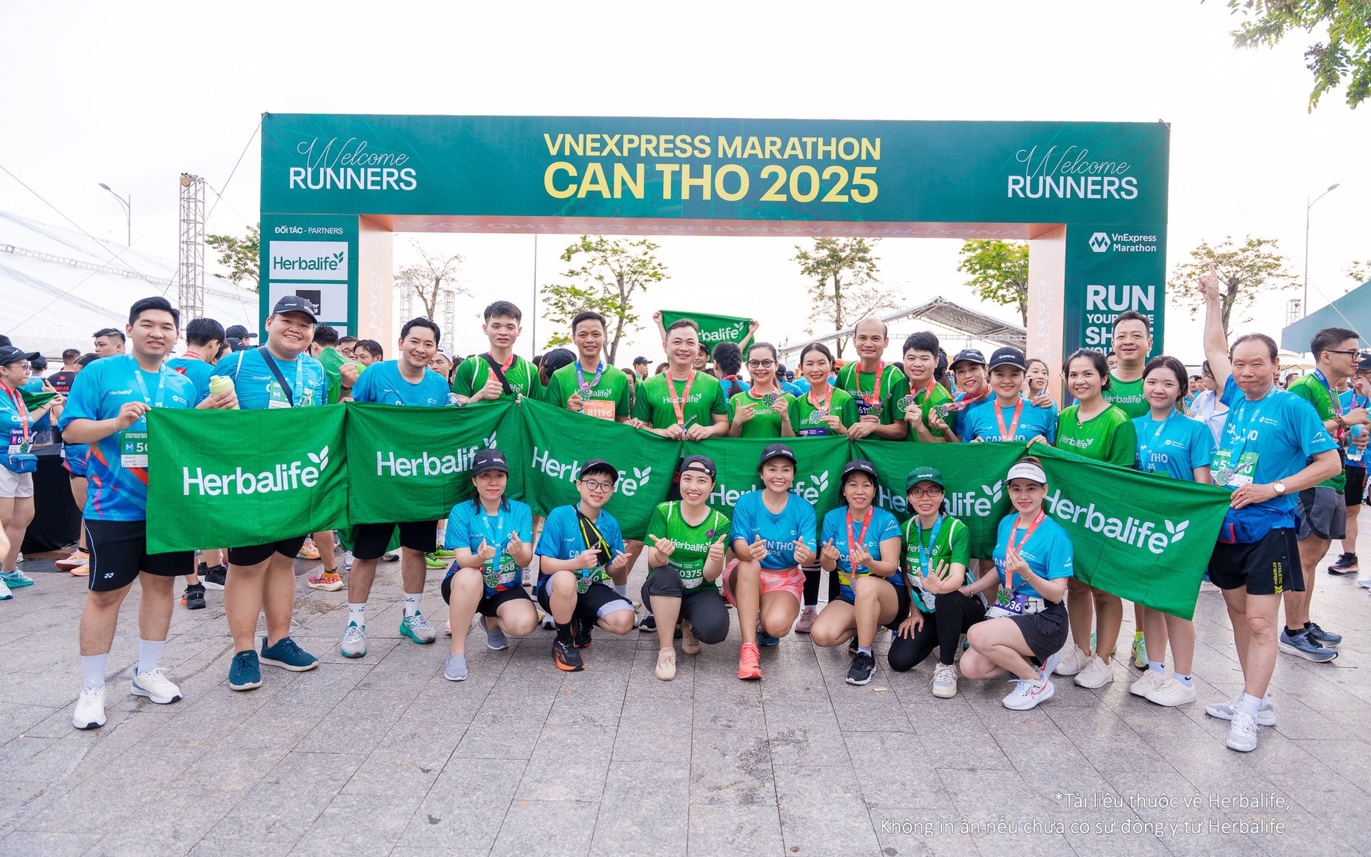 Herbalife Việt Nam lan tỏa lối sống năng động với giải chạy ở Cần Thơ