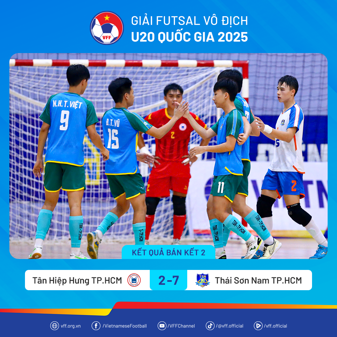X&aacute;c định cặp chung kết U20 Futsal Quốc gia- Ảnh 2.