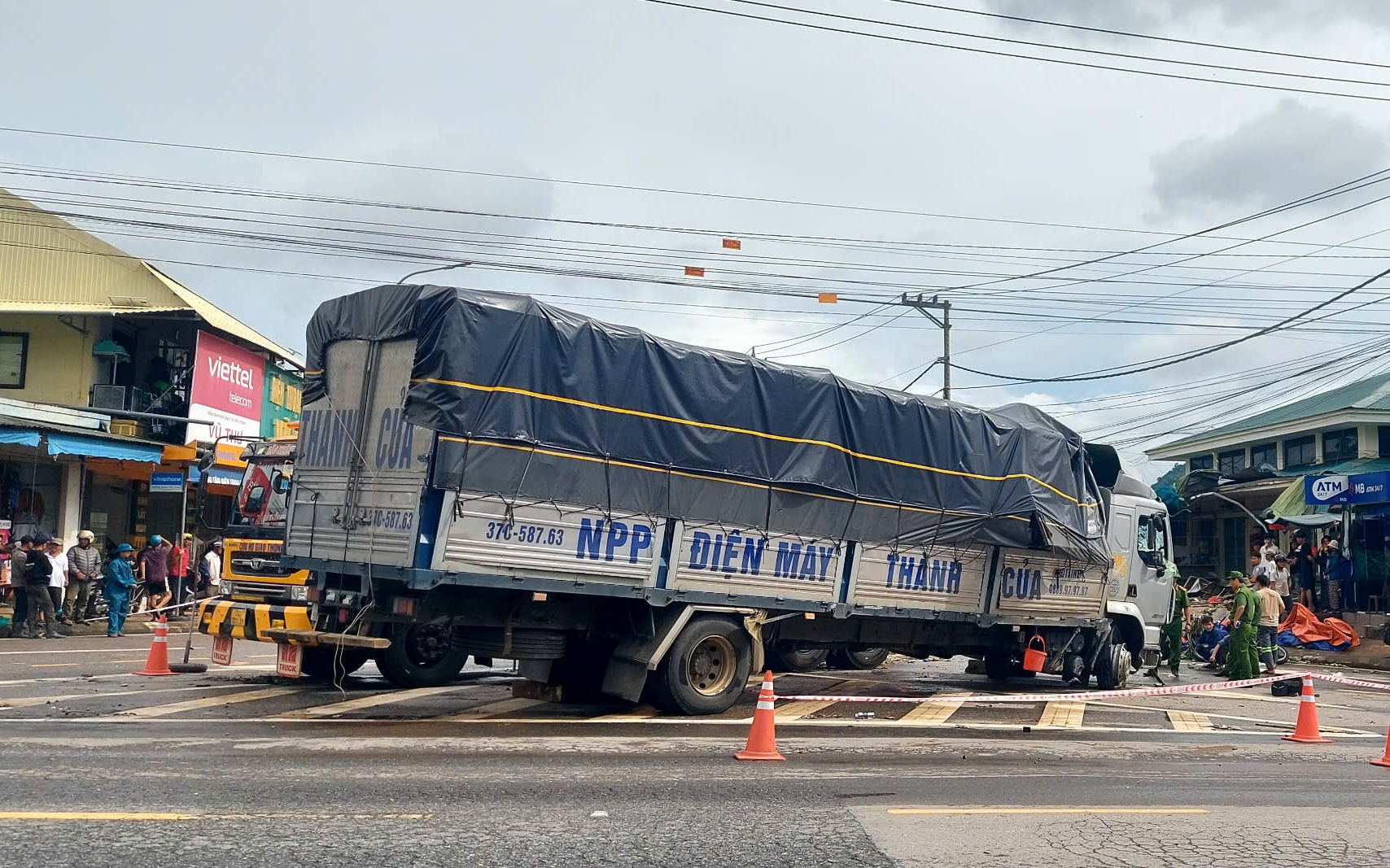 Vụ xe tải lao vào chợ: Khởi tố, bắt giam tài xế