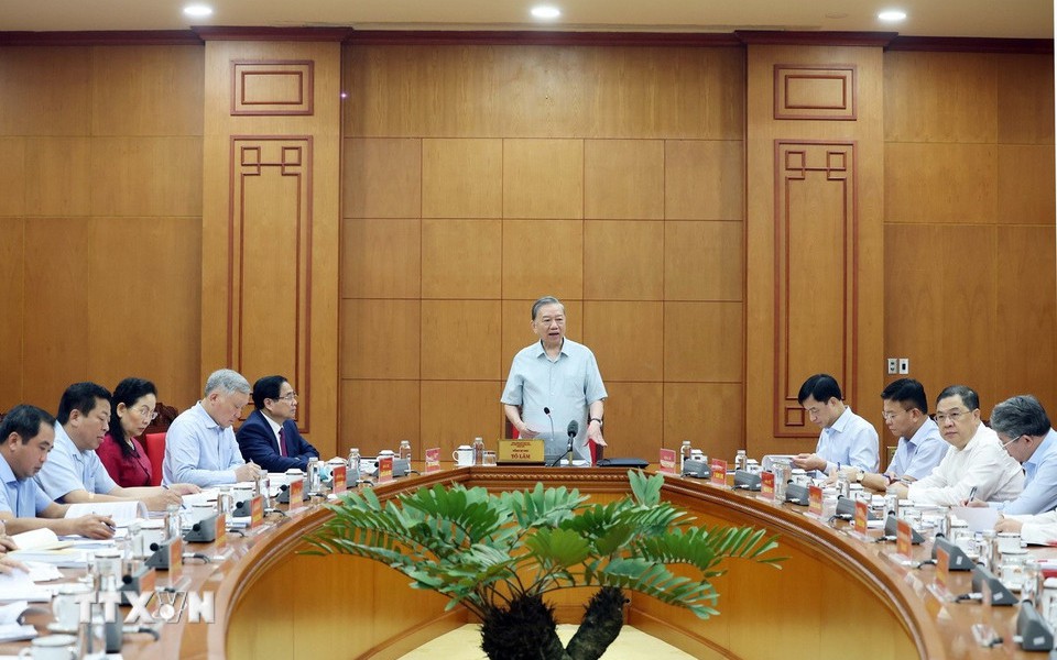 Tổng Bí thư: Sửa Luật Đất đai cần đặt trong tổng thể các luật về thuế, nhà ở, bất động sản