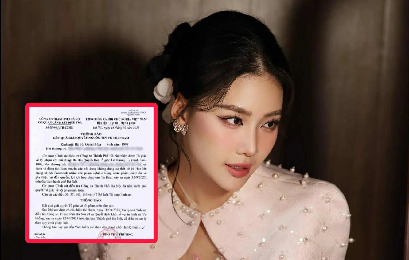 Về vụ hoa hậu B&ugrave;i Quỳnh Hoa bị tố: C&aacute;ch phản ứng chuy&ecirc;n nghiệp 

- Ảnh 1.