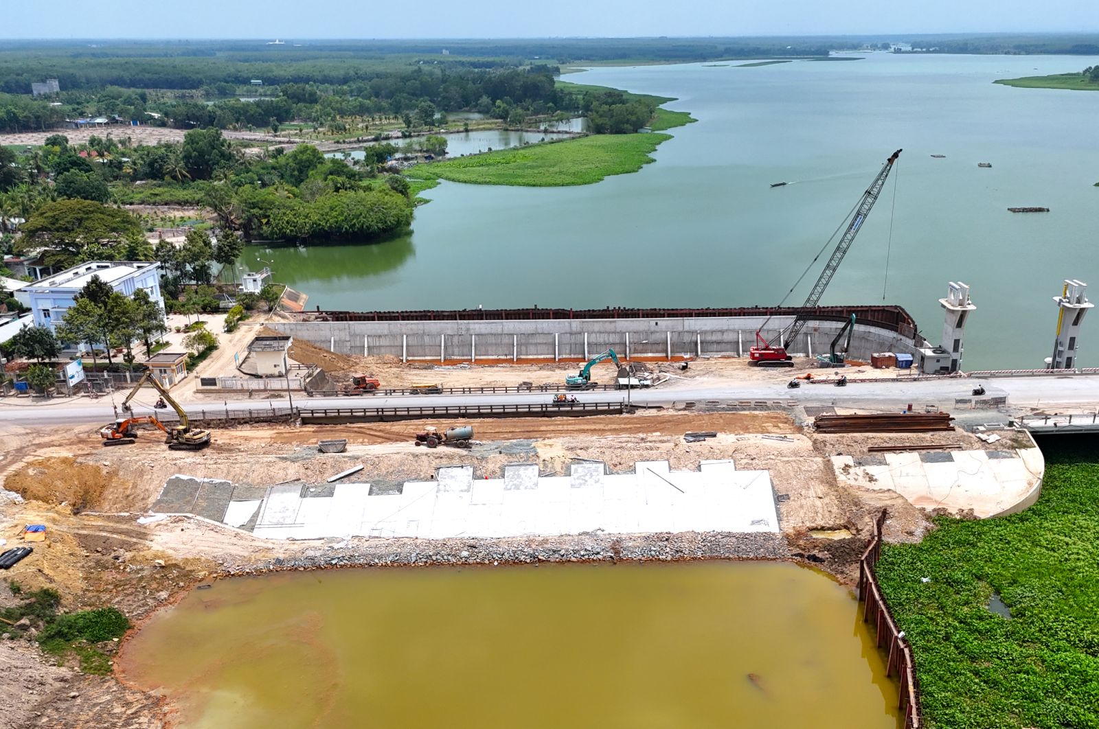 T&acirc;y Ninh ho&agrave;n th&agrave;nh c&ocirc;ng tr&igrave;nh hồ chứa nước Tha La v&agrave;o Cuối năm 2025 - Ảnh 1.