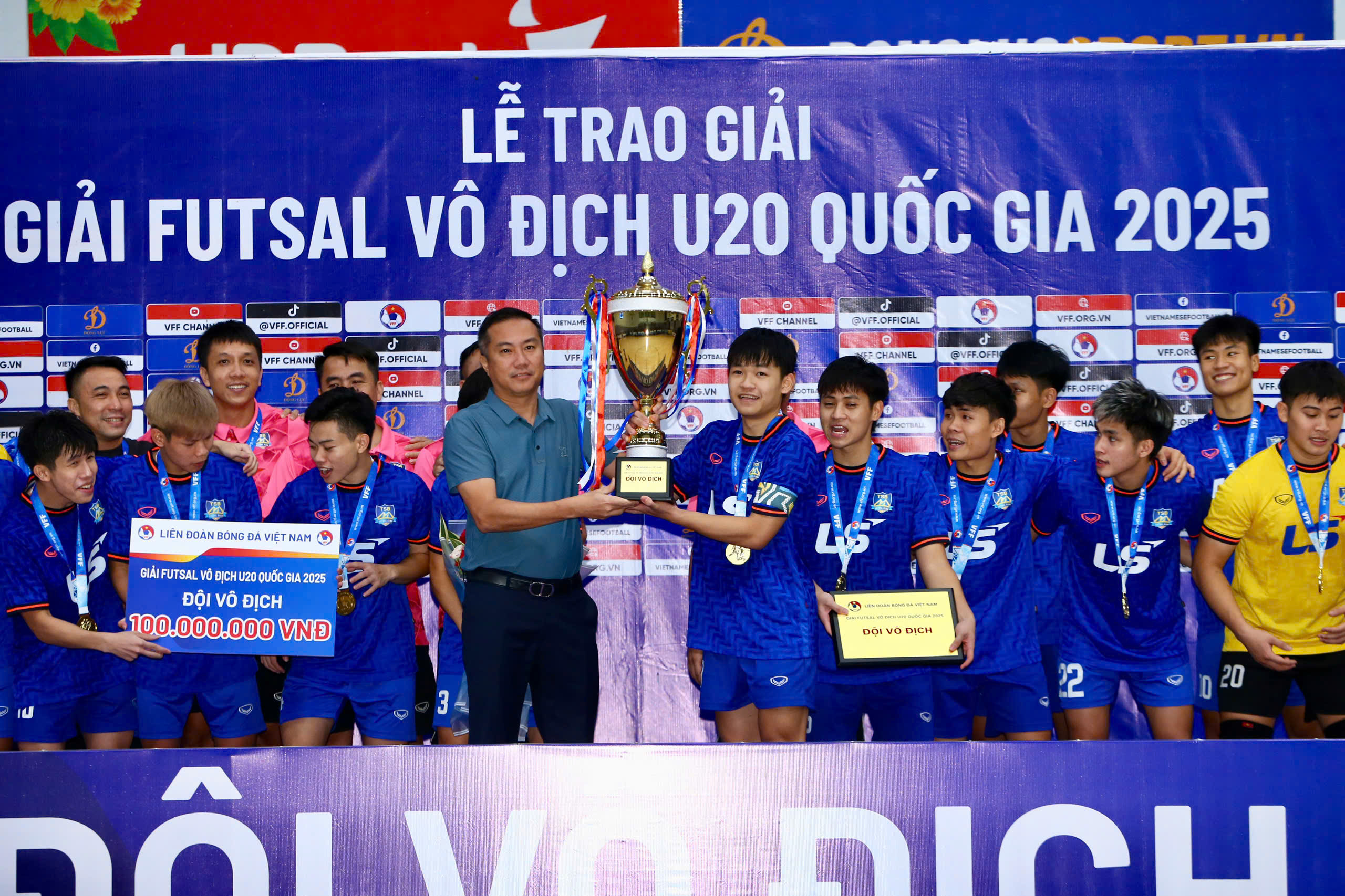 Thái Sơn Bắc bảo vệ thành công ngôi vô địch U20 Quốc gia- Ảnh 3.