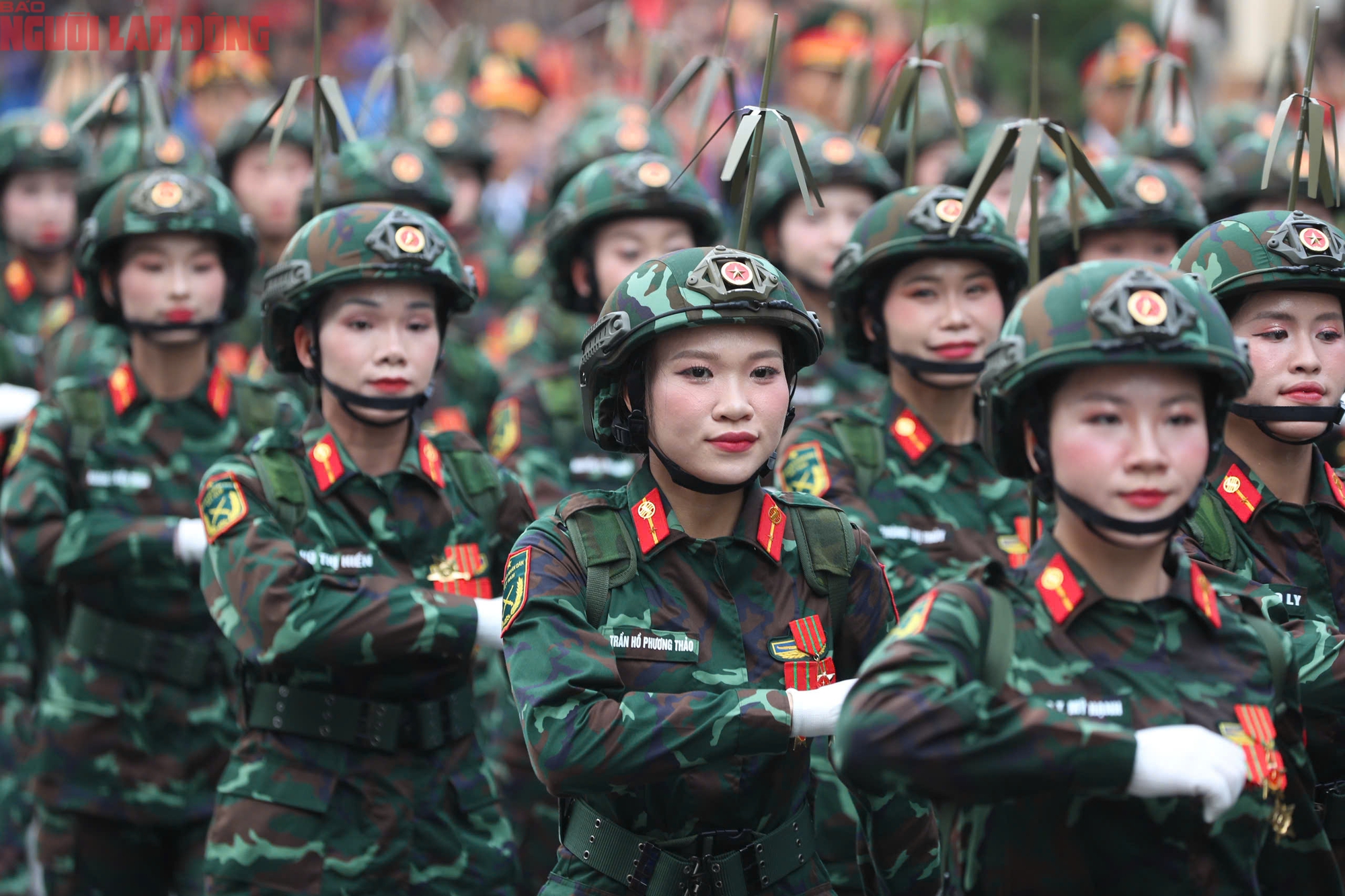 Cận cảnh khối diễu binh 80 năm Cách mạng Tháng Tám tại Quảng trường Ba Đình - Ảnh 2.