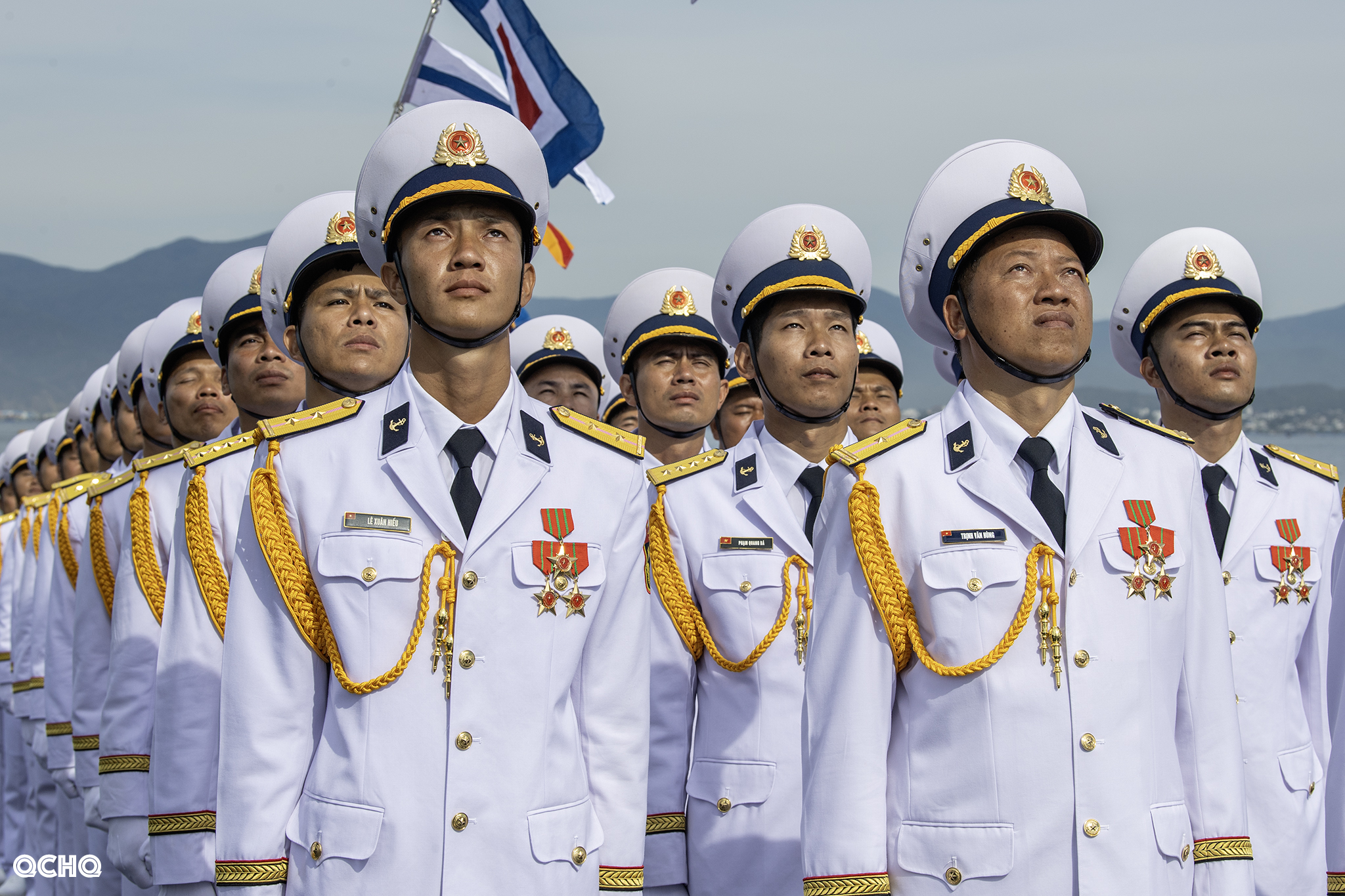 Những h&igrave;nh ảnh chưa ph&aacute;t trực tiếp về sức mạnh Hải qu&acirc;n nh&acirc;n d&acirc;n Việt Nam tại A80 - Ảnh 5.