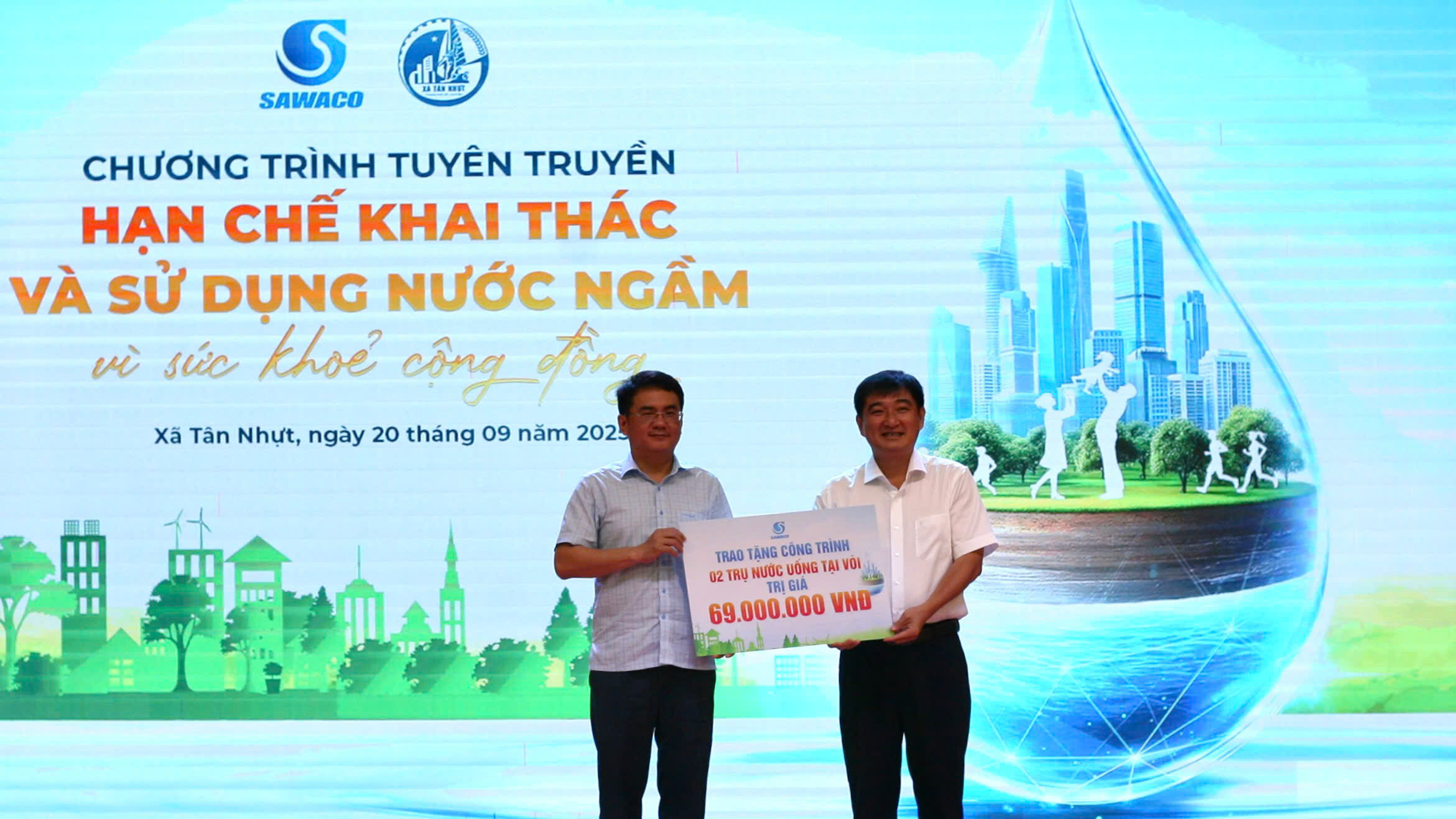 Vì sức khỏe cộng đồng, SAWACO đẩy mạnh bảo vệ nước ngầm- Ảnh 7.