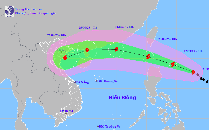 Bão Ragasa mạnh thêm, giật cấp siêu bão, có ảnh hưởng đến nước ta?