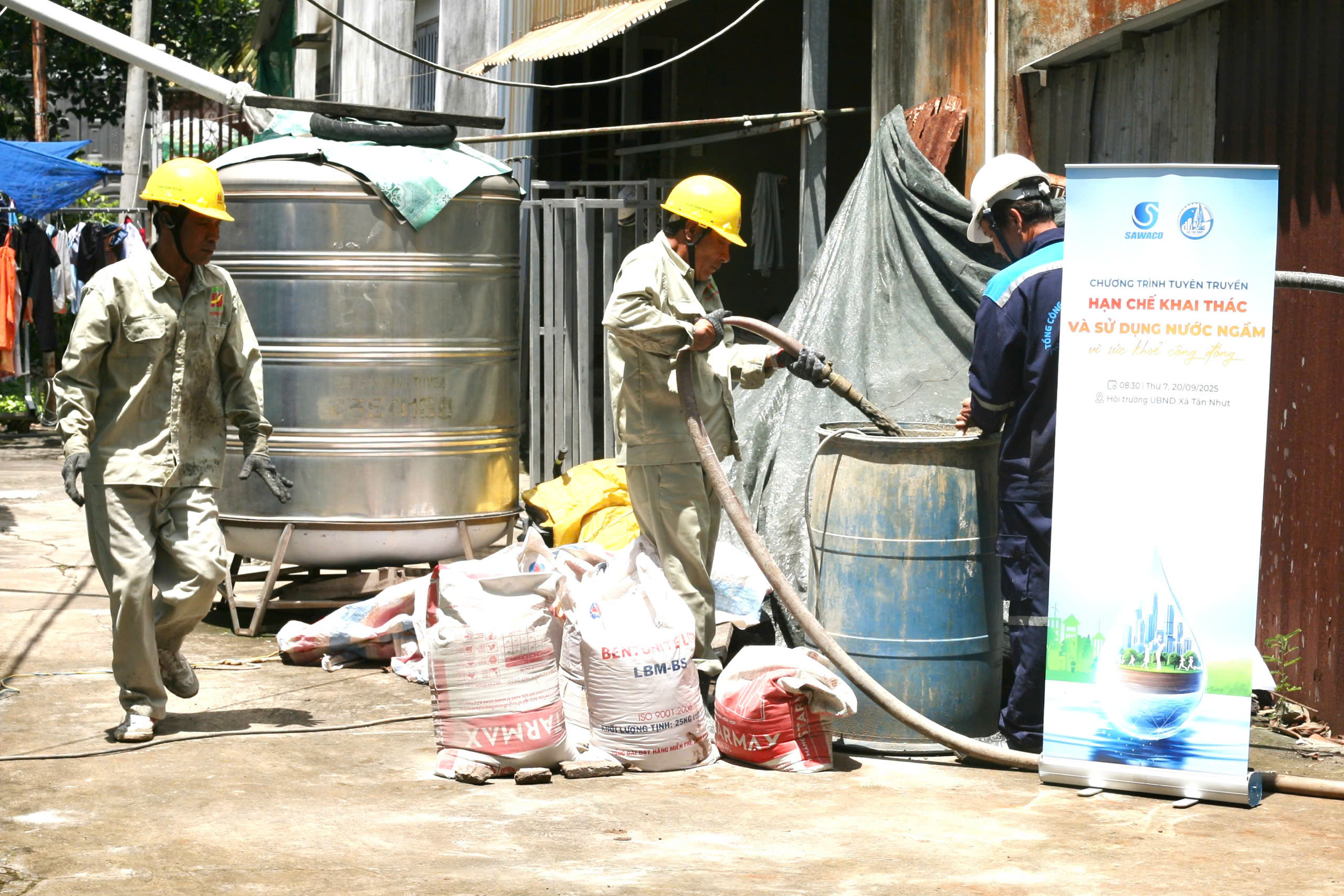 Vì sức khỏe cộng đồng, SAWACO đẩy mạnh bảo vệ nước ngầm- Ảnh 11.