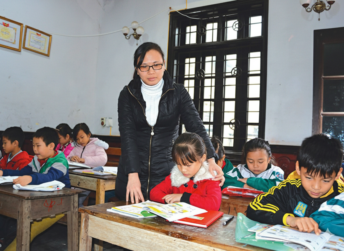 Người thầy kính yêu: Cô giáo khiếm thị gieo mầm hy vọng- Ảnh 1.