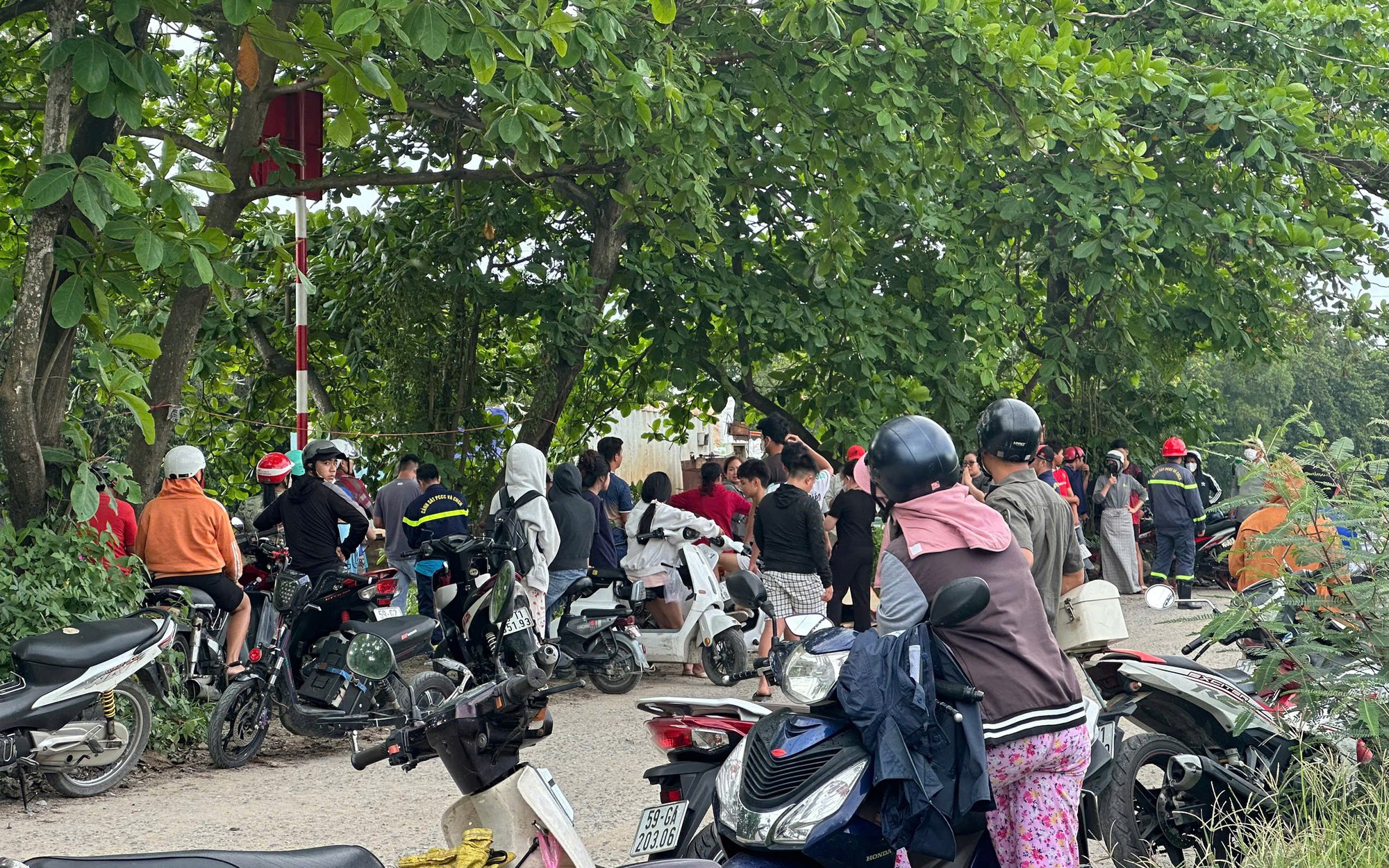 Thi thể nam sinh dưới chân cầu ở TP HCM