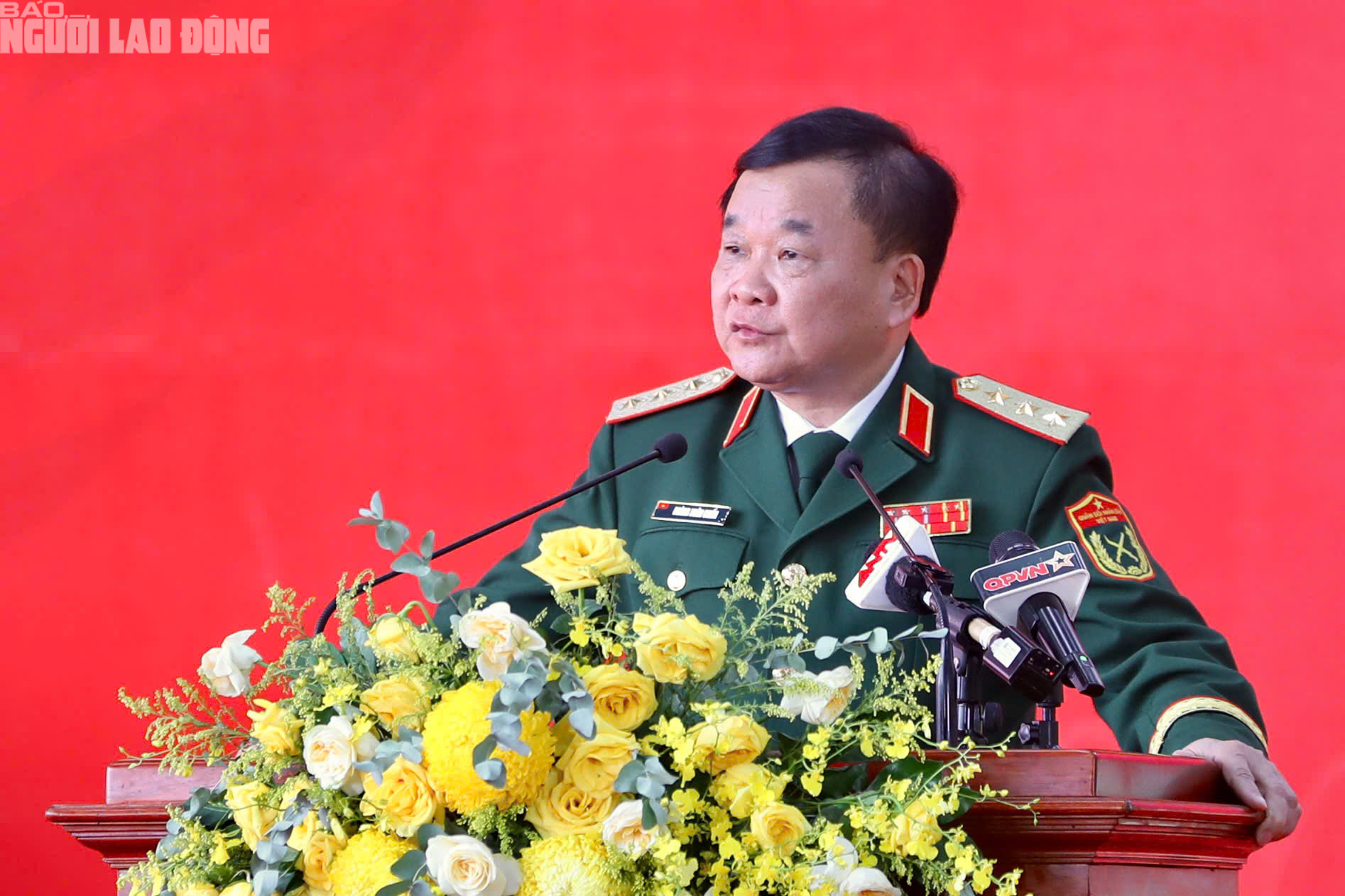 Khoảnh khắc tiễn lực lượng mũ nồi xanh sang Nam Sudan làm nhiệm vụ - Ảnh 6.