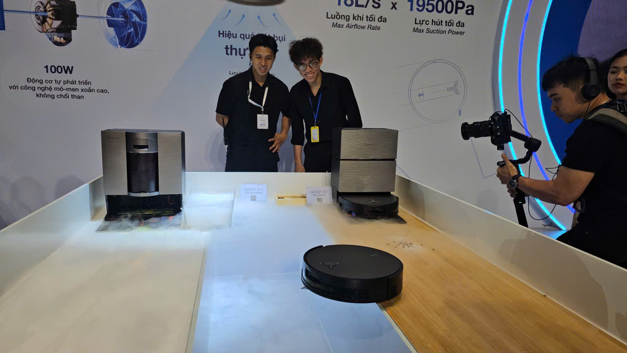 Hai mẫu robot hút bụi và lau nhà vừa được Sơn Tùng MTP giới thiệu có gì đặc biệt?- Ảnh 2.