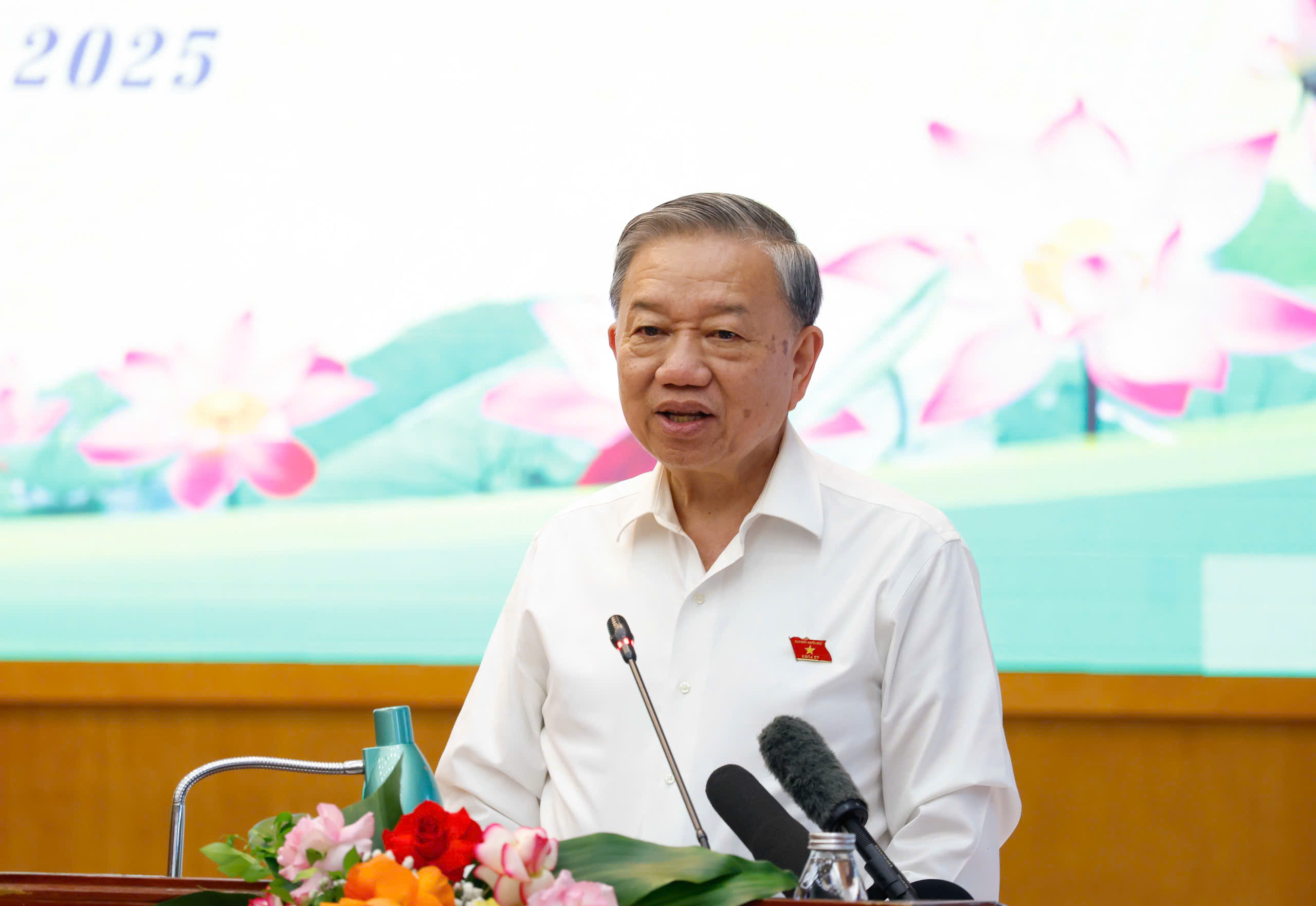 Tổng B&iacute; thư: Ch&iacute;nh quyền địa phương 2 cấp đ&atilde; từng bước hoạt động ổn định, hiệu quả- Ảnh 1.