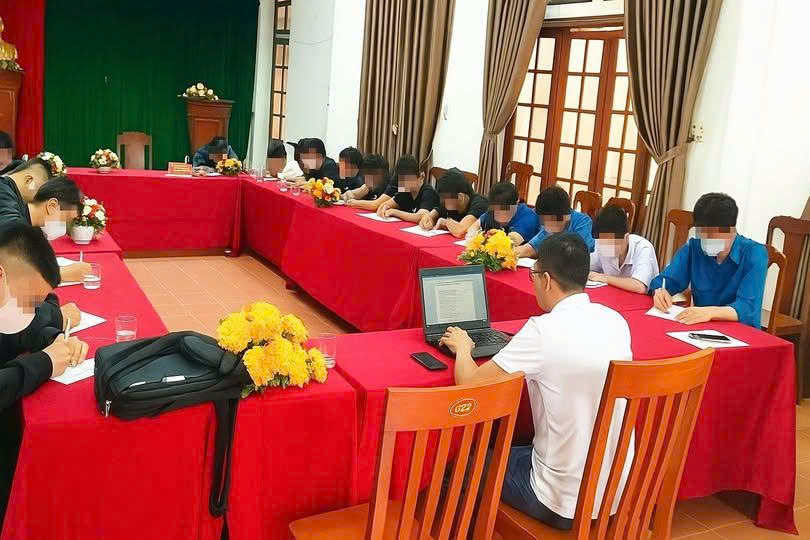 22 thanh thiếu niên hẹn nhau giải quyết mâu thuẫn, gây náo loạn - Ảnh 1.