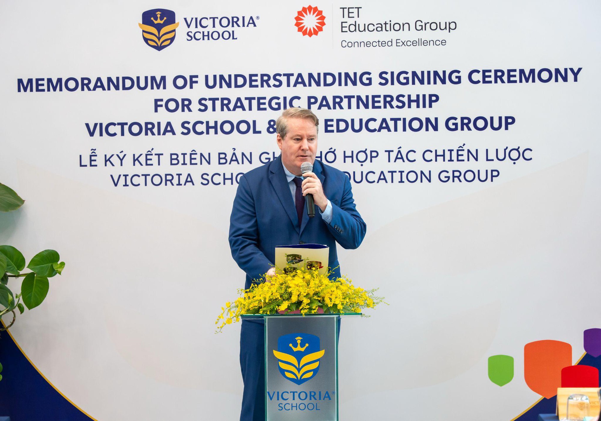 Victoria School k&yacute; kết hợp t&aacute;c chiến lược với TET Education Group (&Uacute;c)- Ảnh 1.