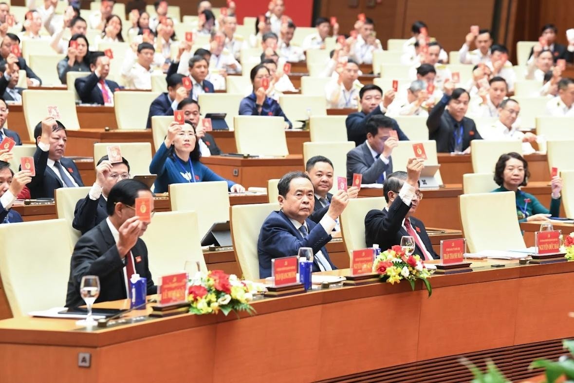 Đại hội Đảng bộ Quốc hội lần thứ I tiến h&agrave;nh phi&ecirc;n tr&ugrave; bị cho nhiệm kỳ 2025 - 2030 - Ảnh 1.