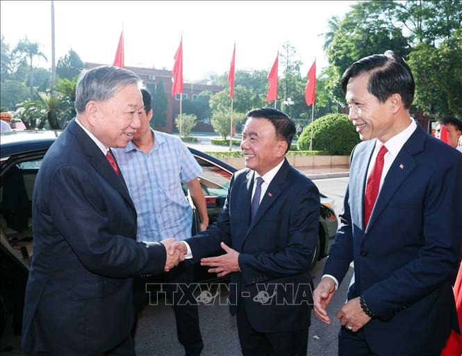 Tổng Bí thư Tô Lâm dự Đại hội đại biểu Đảng bộ
các Cơ quan Đảng Trung ương- Ảnh 2.