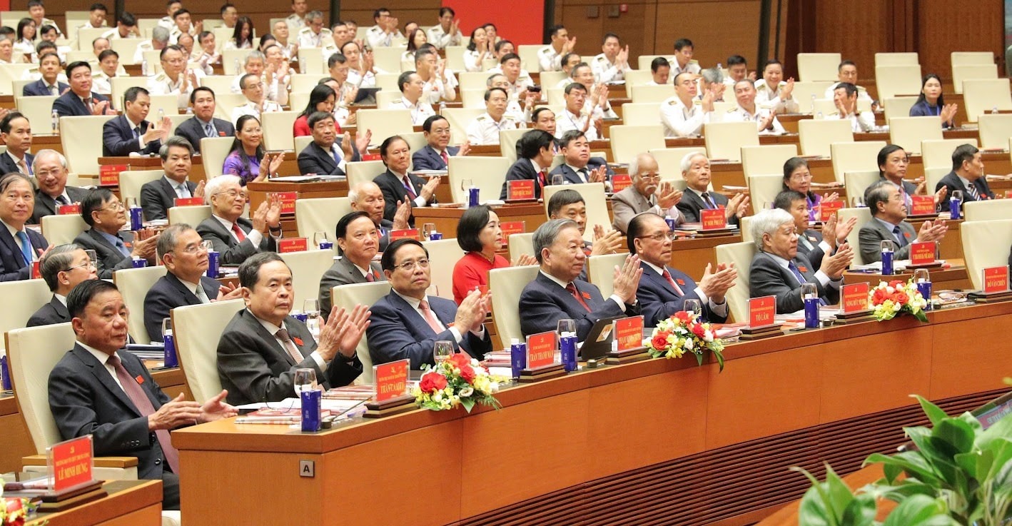 Tổng Bí thư: Mỗi quyết định của Quốc hội in dấu ấn lâu dài vào tương lai của dân tộc- Ảnh 2.