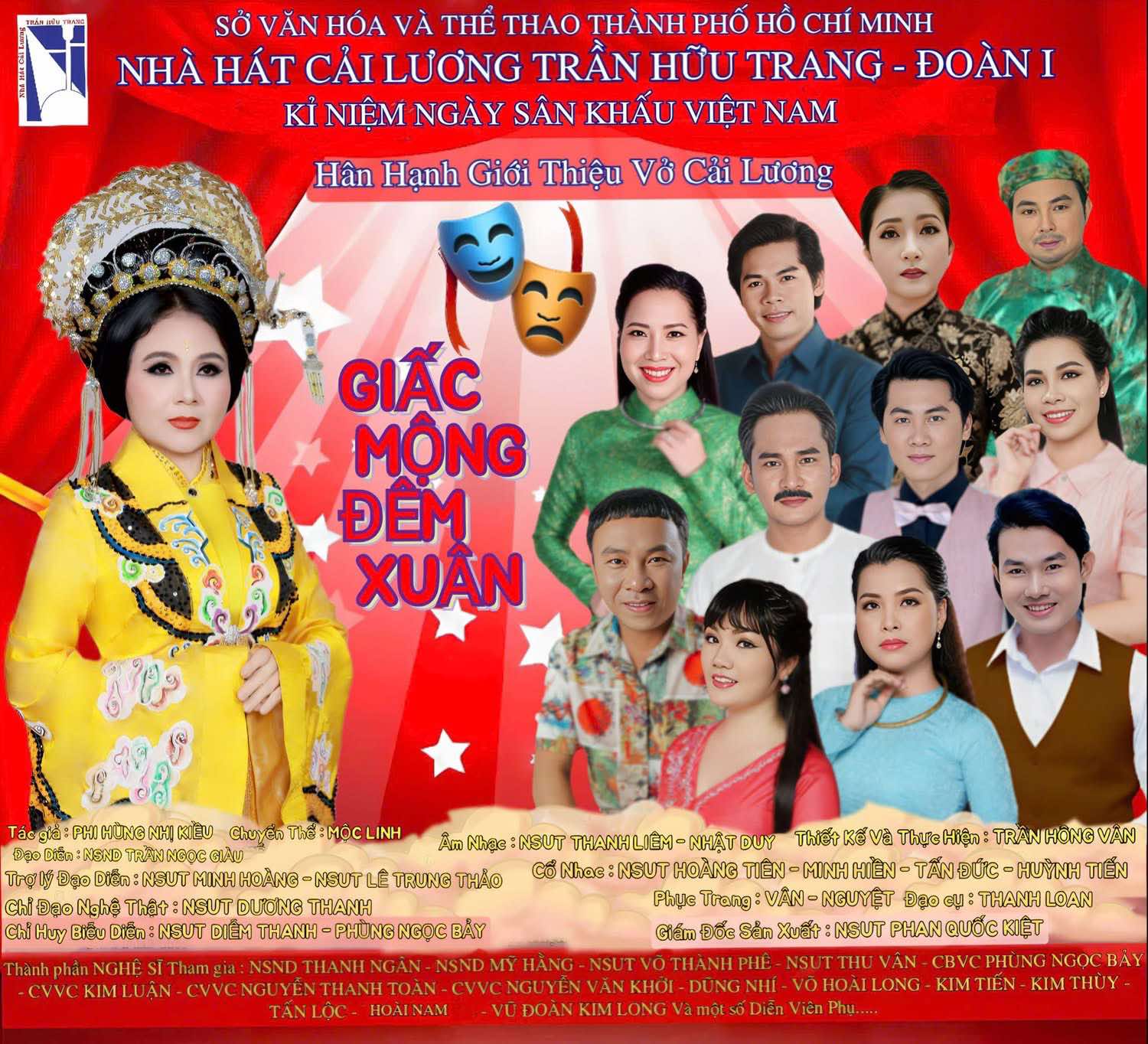 NSND Thanh Ng&acirc;n t&aacute;i diễn "Giấc mộng đ&ecirc;m xu&acirc;n" mừng ng&agrave;y Giỗ Tổ- Ảnh 1.