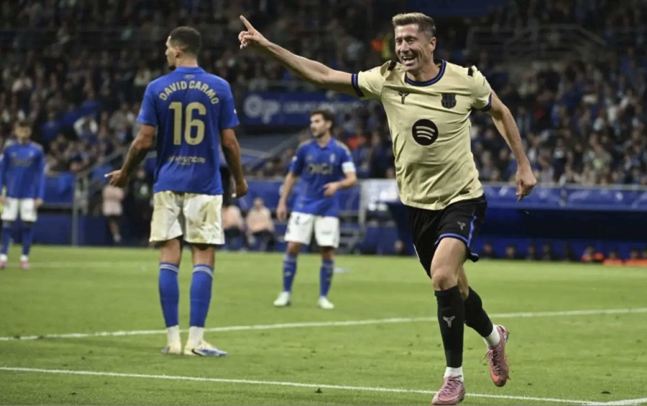 Ngược d&ograve;ng hạ t&acirc;n binh Real Oviedo, Barcelona nối d&agrave;i mạch bất bại La Liga- Ảnh 3.