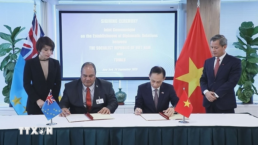 Lập quan hệ ngoại giao với Tuvalu, Việt Nam c&oacute; quan hệ ngoại giao với 193 nước th&agrave;nh vi&ecirc;n LHQ- Ảnh 1.