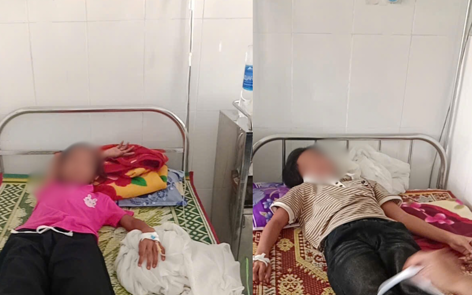 Sau bữa ăn sáng ở trường, 40 học sinh phải nhập viện