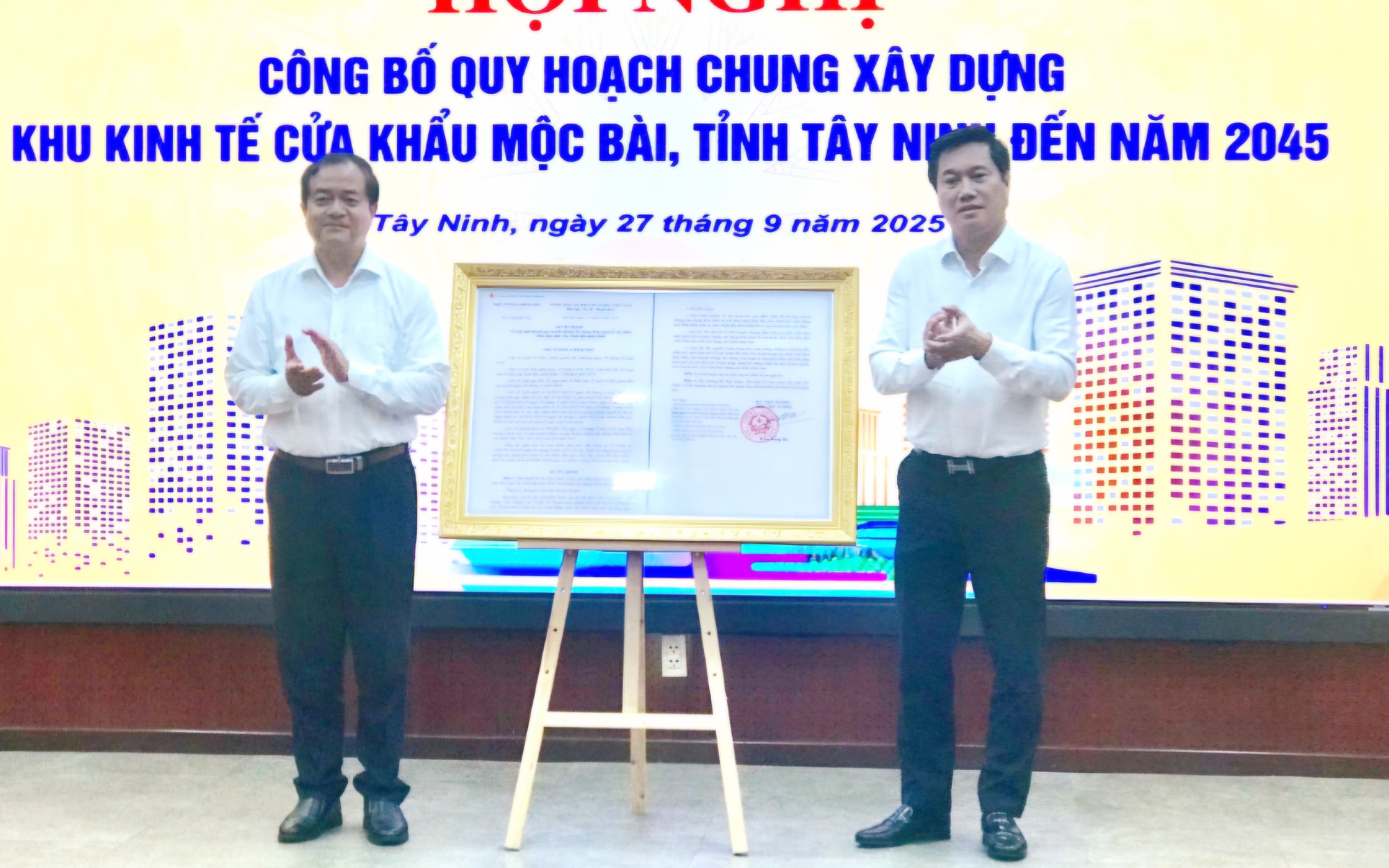 Cột mốc quan trọng với Khu kinh tế cửa khẩu Mộc Bài