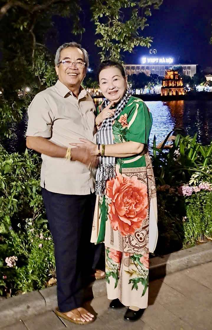 Kiều Mỹ Dung, Trần Thiện v&agrave; cuộc gặp gỡ đầy x&uacute;c động với thầy NSND Nguyễn Ngọc Phương - Ảnh 5.