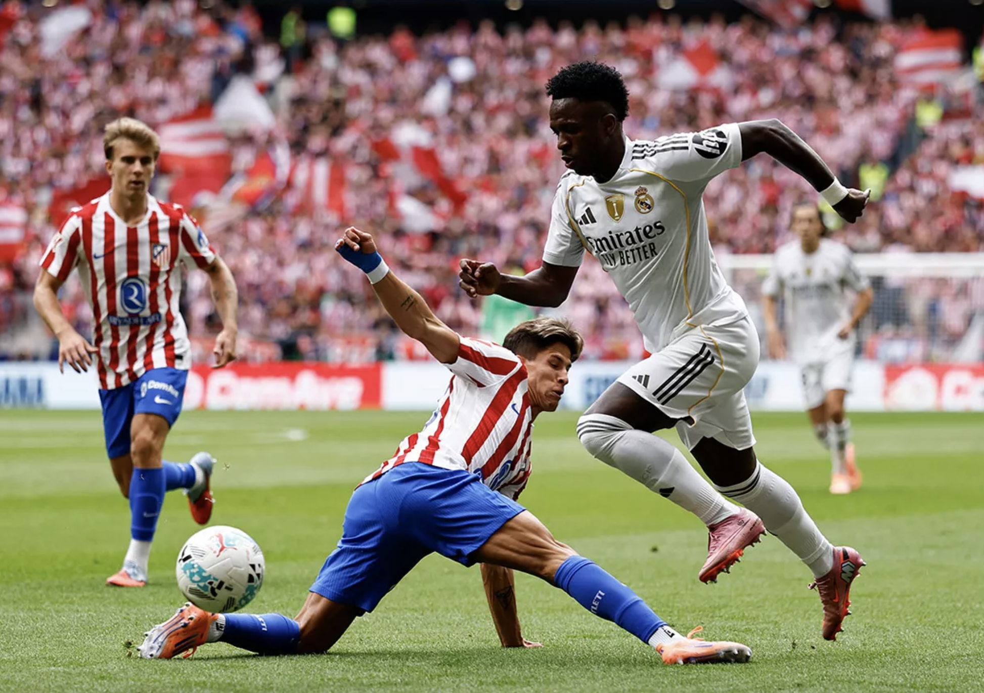 Đại chiến La Liga, Atletico Madrid thắng nghiền &eacute;p Real Madrid trận cầu 7 b&agrave;n- Ảnh 1.