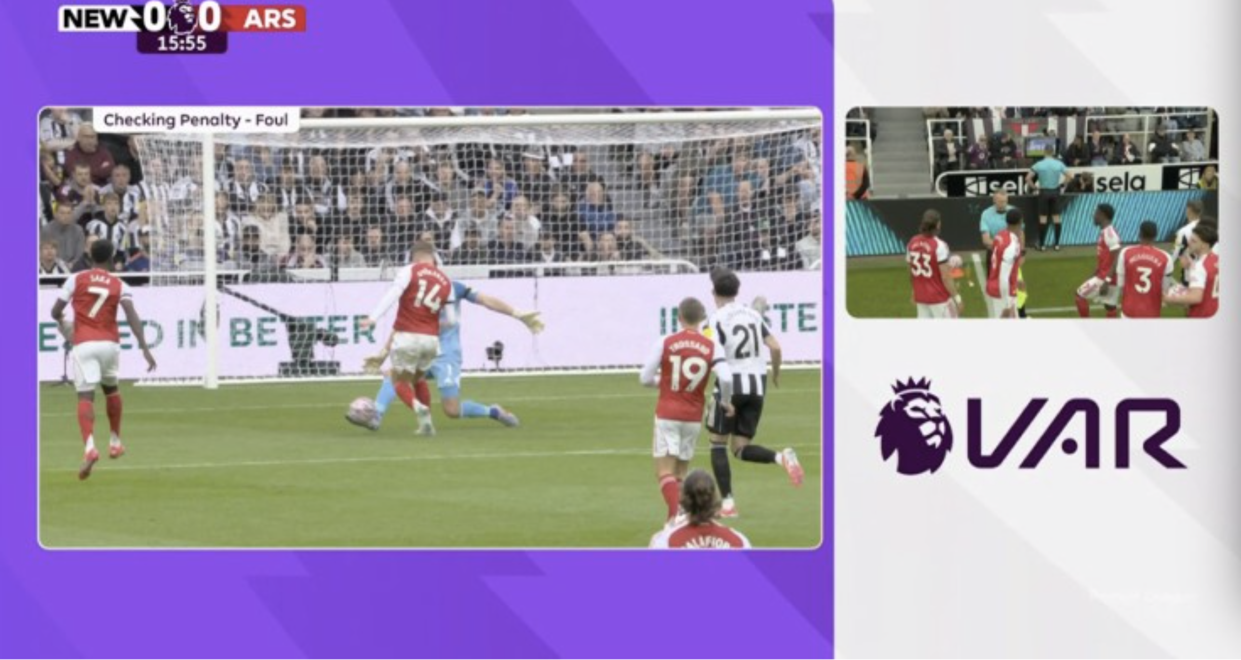 Arsenal ngược d&ograve;ng hạ chủ nh&agrave; Newcastle, trọng t&agrave;i g&acirc;y phẫn nộ- Ảnh 1.