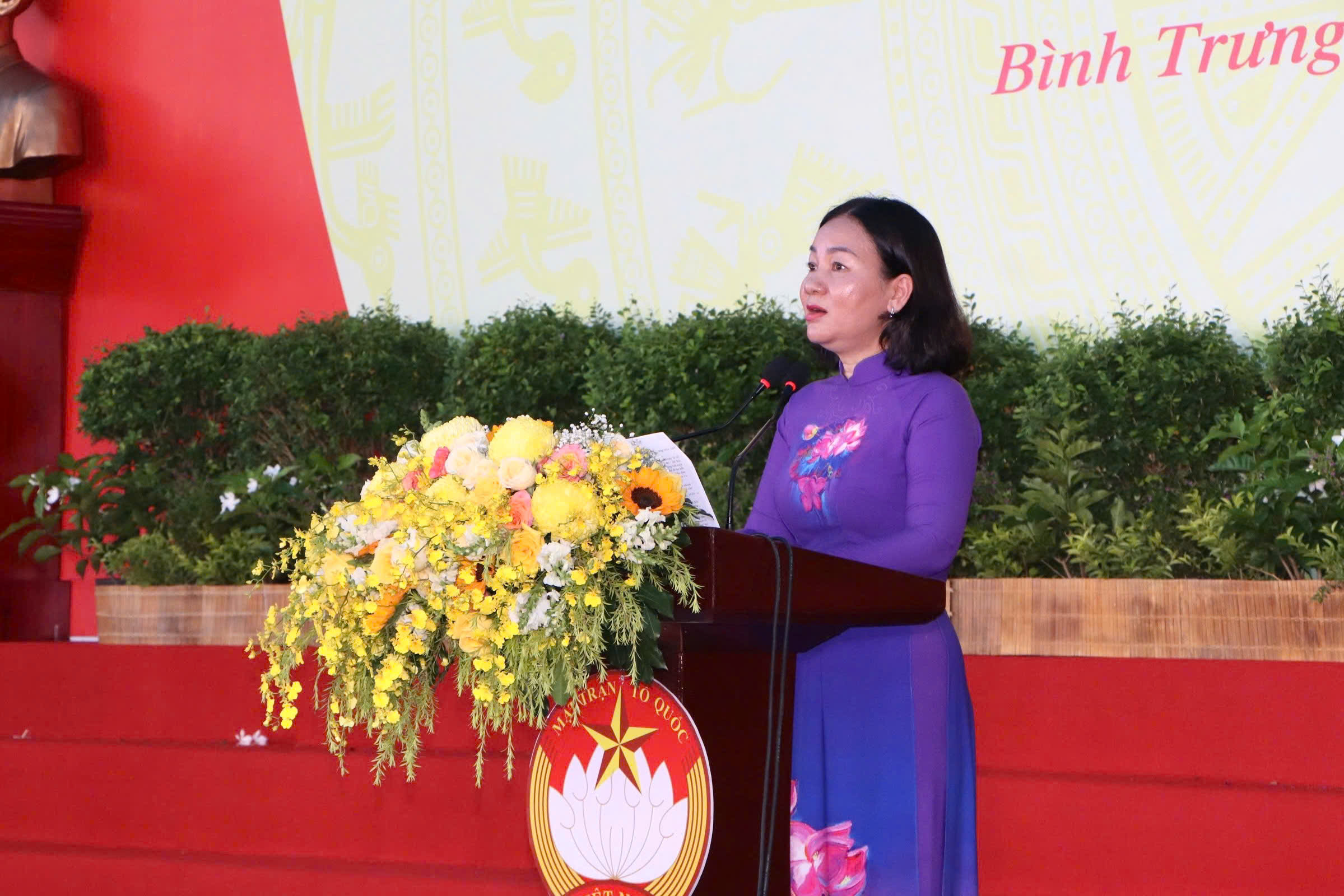 Phường B&igrave;nh Trưng tổ chức Đại hội MTTQ Việt Nam lần thứ I, nhiệm kỳ 2025 - 2030  - Ảnh 1.