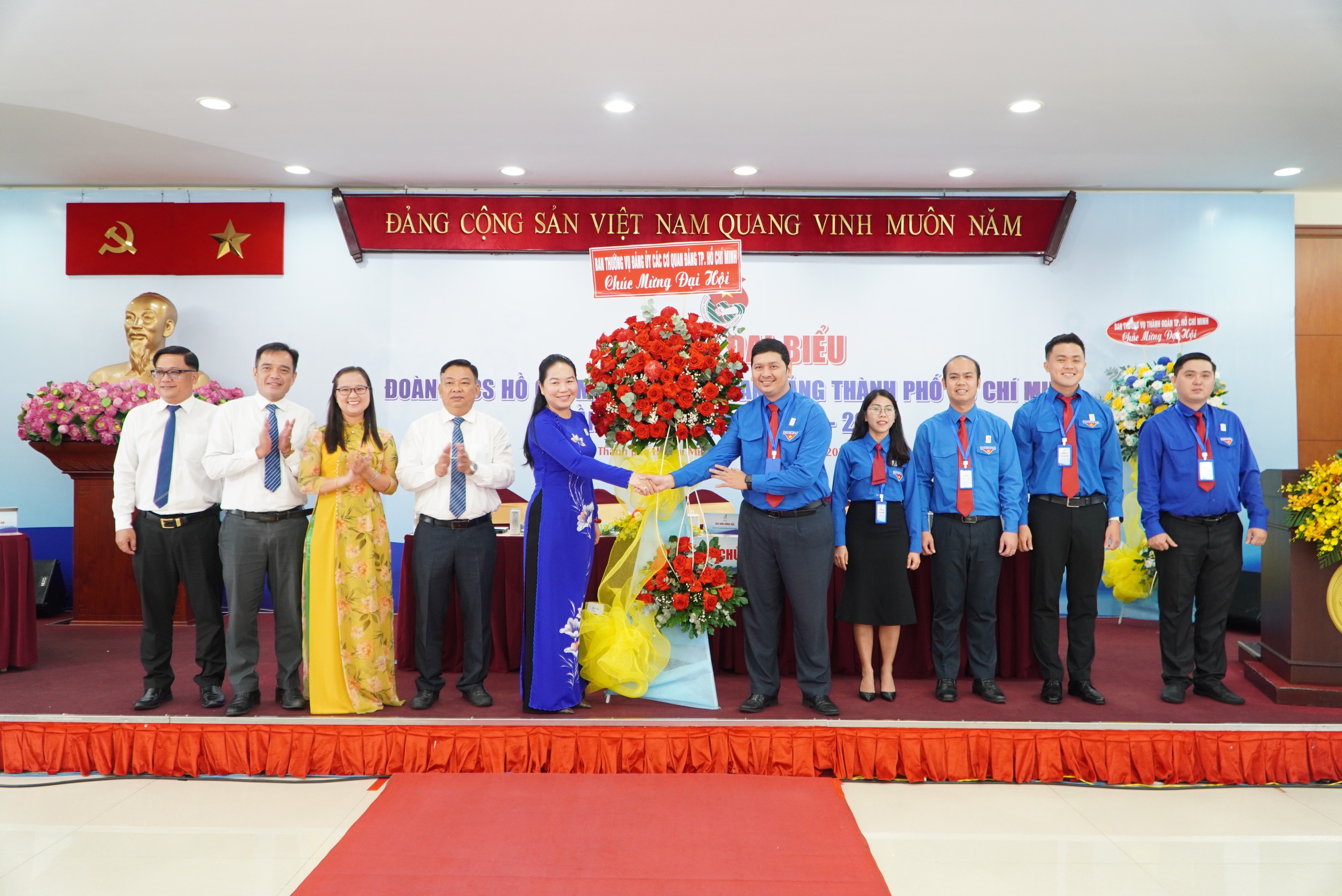 Khai mạc Đại hội Đo&agrave;n c&aacute;c cơ quan Đảng TP HCM - Ảnh 1.