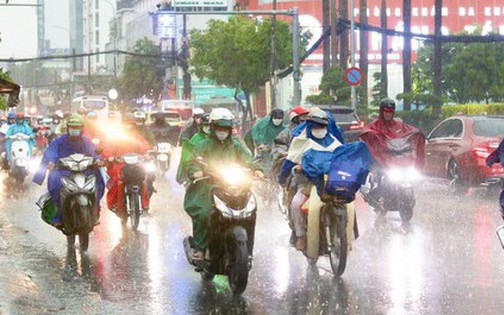 Thời tiết TP HCM hôm nay, 29-9: Tiếp tục mưa dông