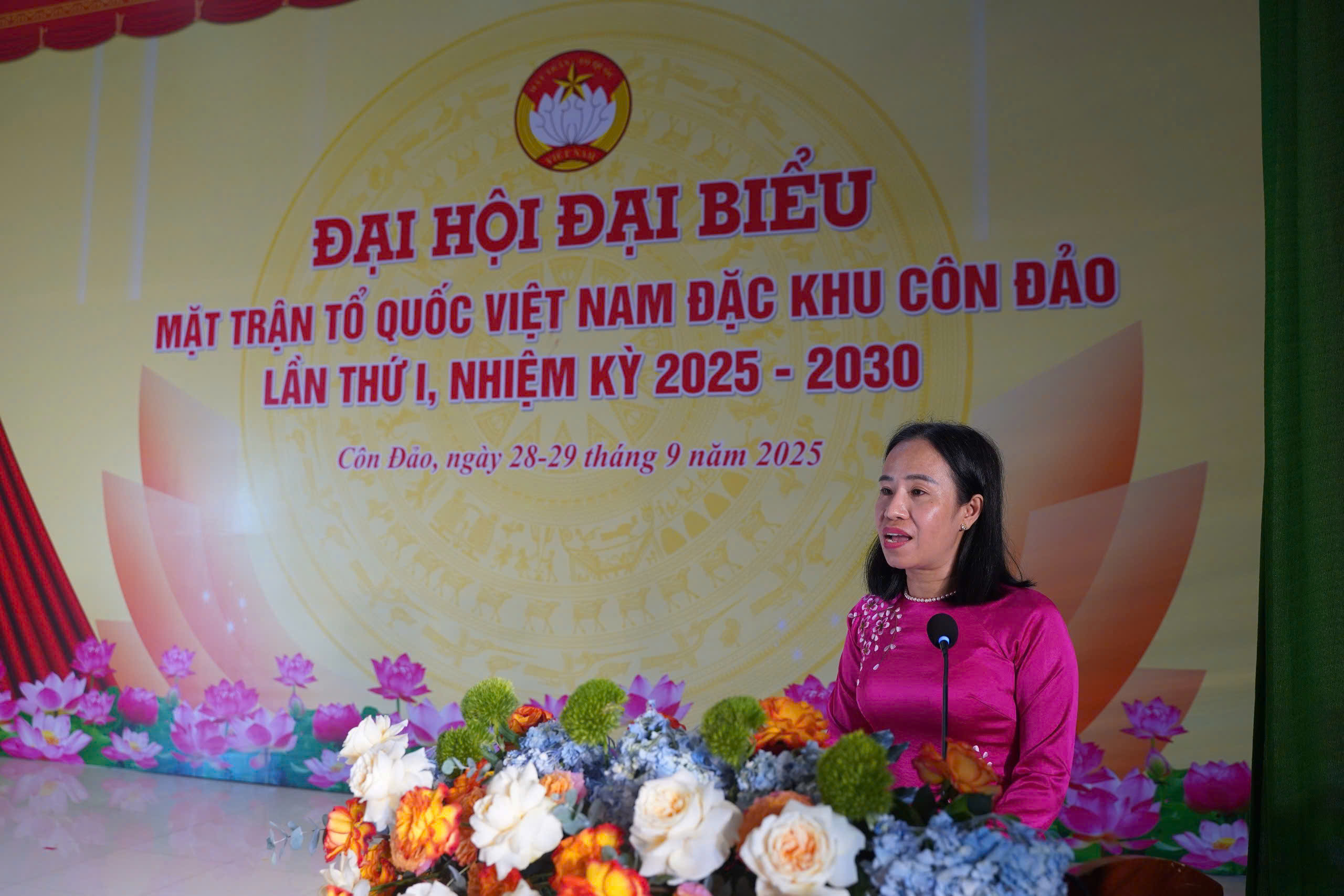 Đại hội MTTQ Việt Nam Đặc khu C&ocirc;n Đảo đề ra 12 chỉ ti&ecirc;u, 6 chương tr&igrave;nh h&agrave;nh động- Ảnh 2.