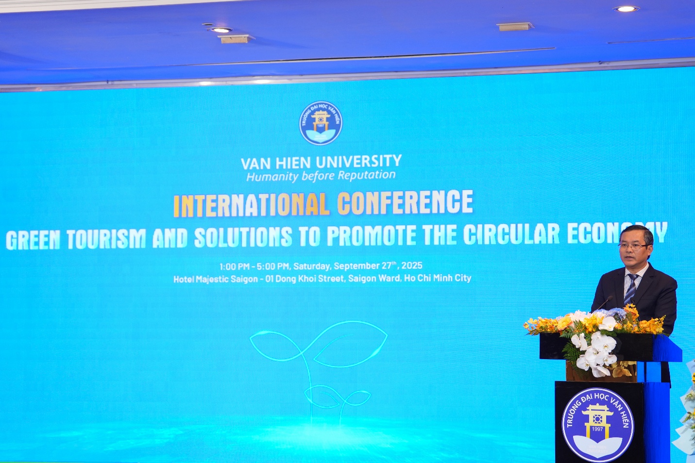 Hội thảo khoa học quốc tế “Du lịch xanh và giải pháp thúc đẩy kinh tế tuần hoàn”- Ảnh 1.