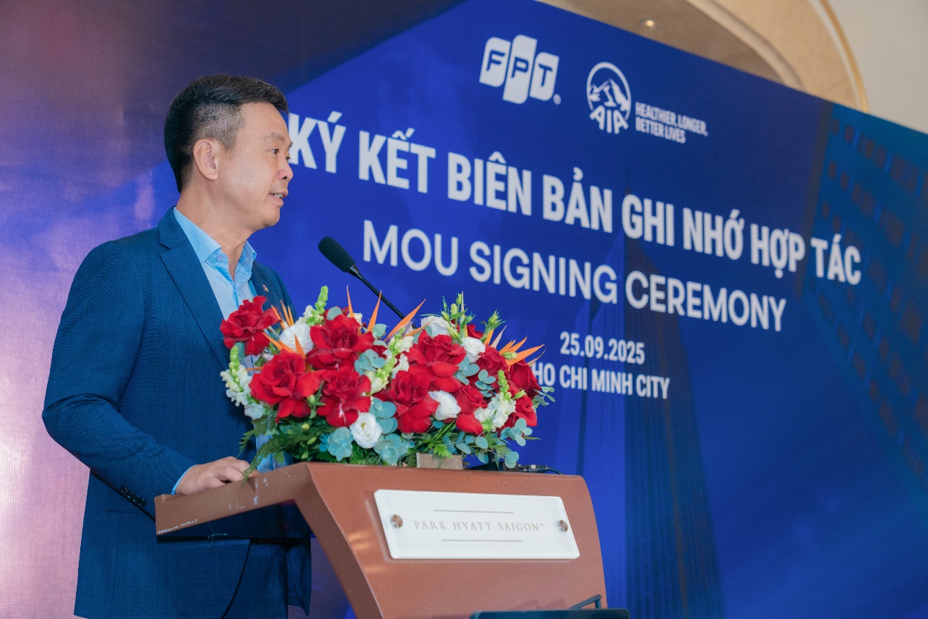 AIA Việt Nam và FPT hợp tác thúc đẩy chuyển đổi số lĩnh vực bảo hiểm sức khỏe- Ảnh 2.