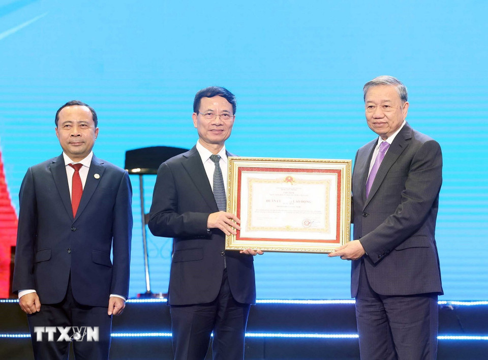 Tổng B&iacute; thư: Ng&agrave;nh Khoa học v&agrave; C&ocirc;ng nghệ tiếp tục ti&ecirc;n phong đưa Việt Nam vững bước đi l&ecirc;n- Ảnh 3.