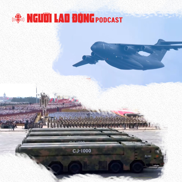 Loạt vũ khí “khủng” lộ diện tại lễ duyệt binh của Trung Quốc