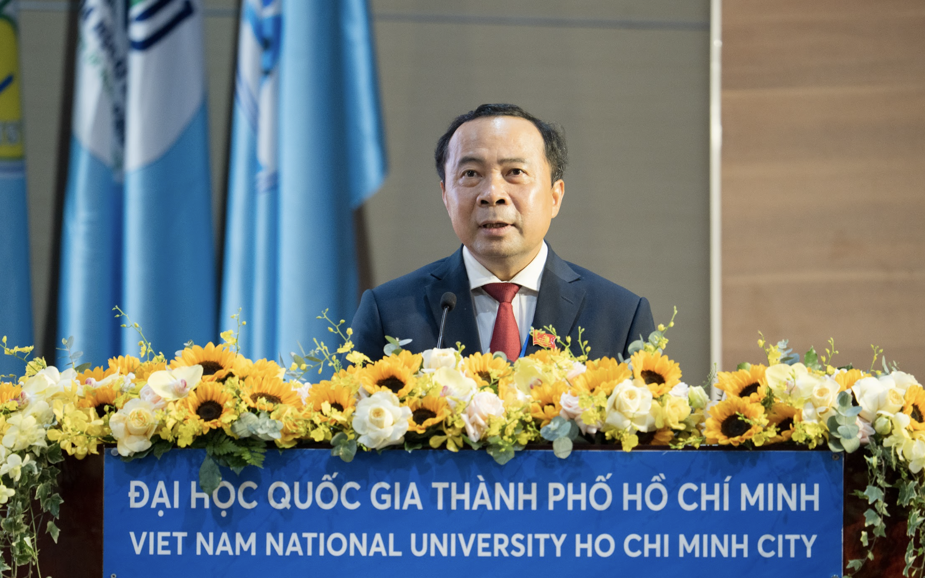 Giám đốc ĐHQG TP HCM Vũ Hải Quân nhận nhiệm vụ mới