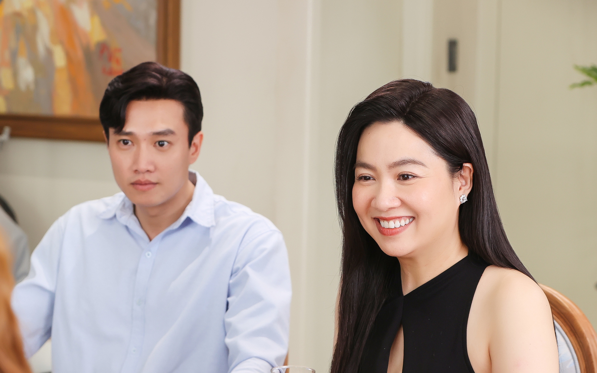 Quốc Trường và Lê Khánh khoe tạo hình đẹp đôi