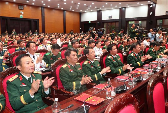 Tổng Bí thư Tô Lâm dự, chỉ đạo Đại hội đại biểu Đảng bộ Quân đội- Ảnh 4.