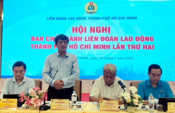 C&ocirc;ng đo&agrave;n TP HCM tập trung thực hiện nhiều nhiệm vụ 3 th&aacute;ng cuối năm - Ảnh 1.